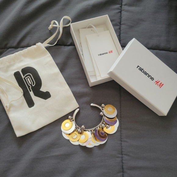 Paco Rabanne and H&M bracelet